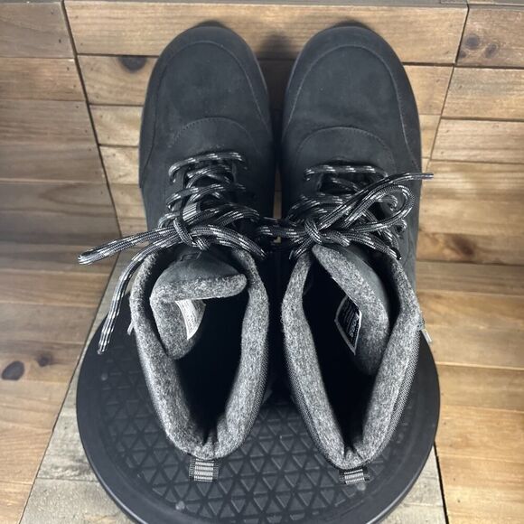 Bogs Men's Size 10.5 Arcata Urban Leather Mid Boot Black Waterproof Warm - Picture 5 of 10